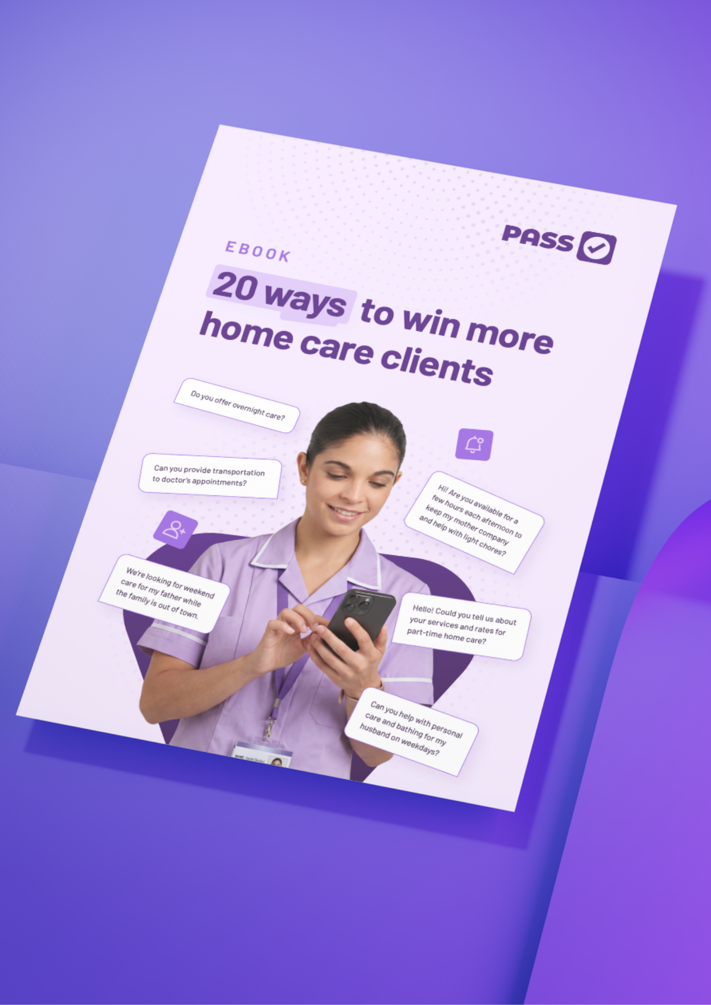 20 ways to win more home care clients eBook cover