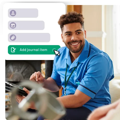 Care journal hero image